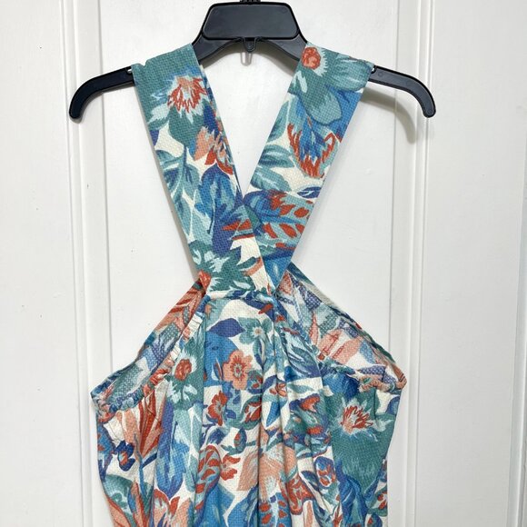New FAHERTY Bay Twist Dress in Paradise Blossom Floral XXL - Picture 7 of 12